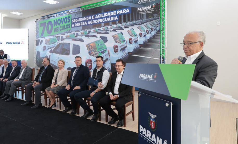 Com investimento de R$ 9 milhões, Estado renova frota da Adapar com 70 veículos novos