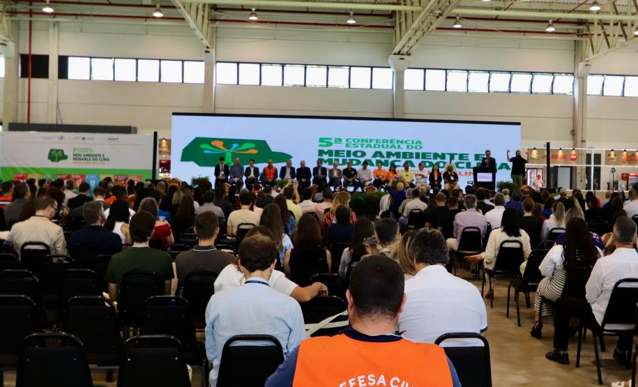 Piana destaca equilíbrio do Paraná durante a 5ª Conferência Estadual do Meio Ambiente
