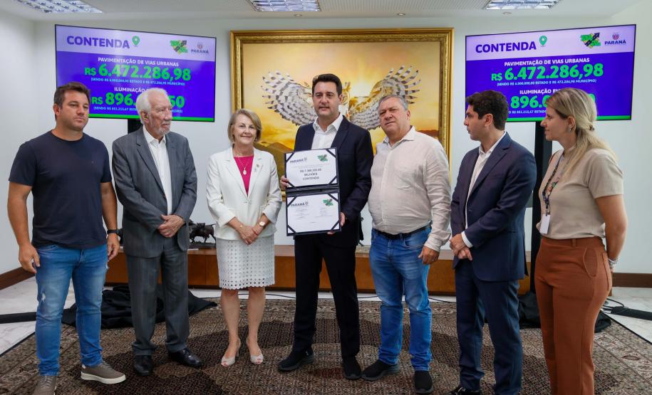 Asfalto Novo, Vida Nova: Ratinho Junior libera mais R$ 33,6 milhões para nove cidades