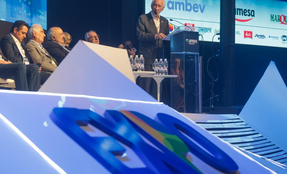 Darci Piana destaca importância do setor supermercadista ao Paraná na ExpoApras 2025