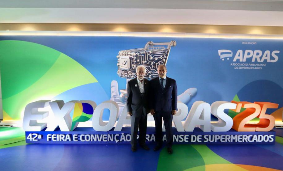 Darci Piana destaca importância do setor supermercadista ao Paraná na ExpoApras 2025