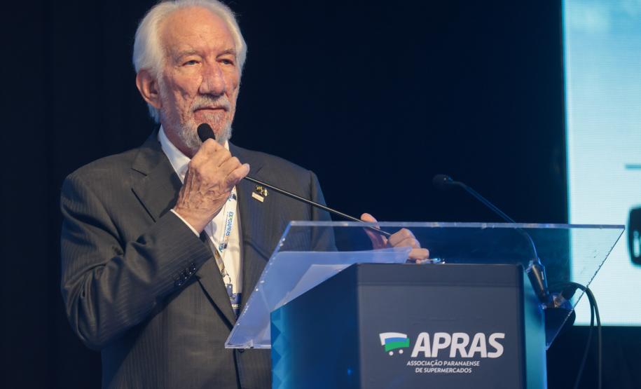 Darci Piana destaca importância do setor supermercadista ao Paraná na ExpoApras 2025