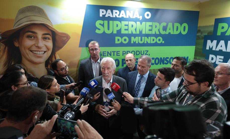 Darci Piana destaca importância do setor supermercadista ao Paraná na ExpoApras 2025