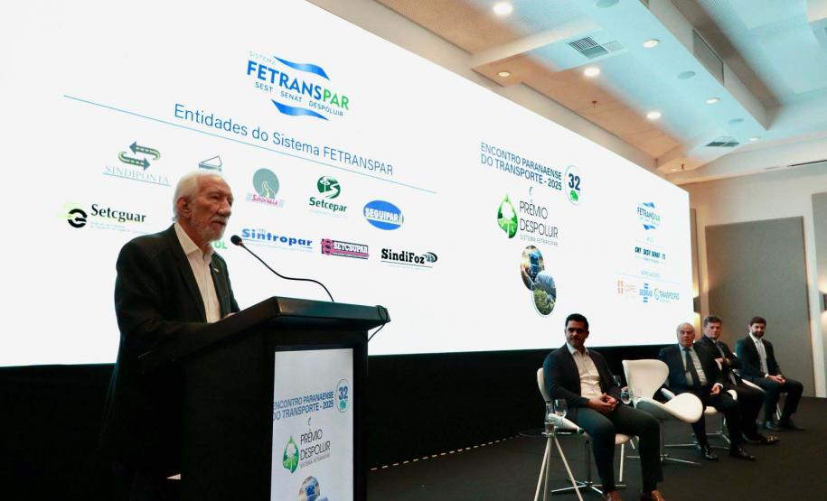 Piana diz que investimentos em logística são prioridade no Paraná em evento da Fetranspar