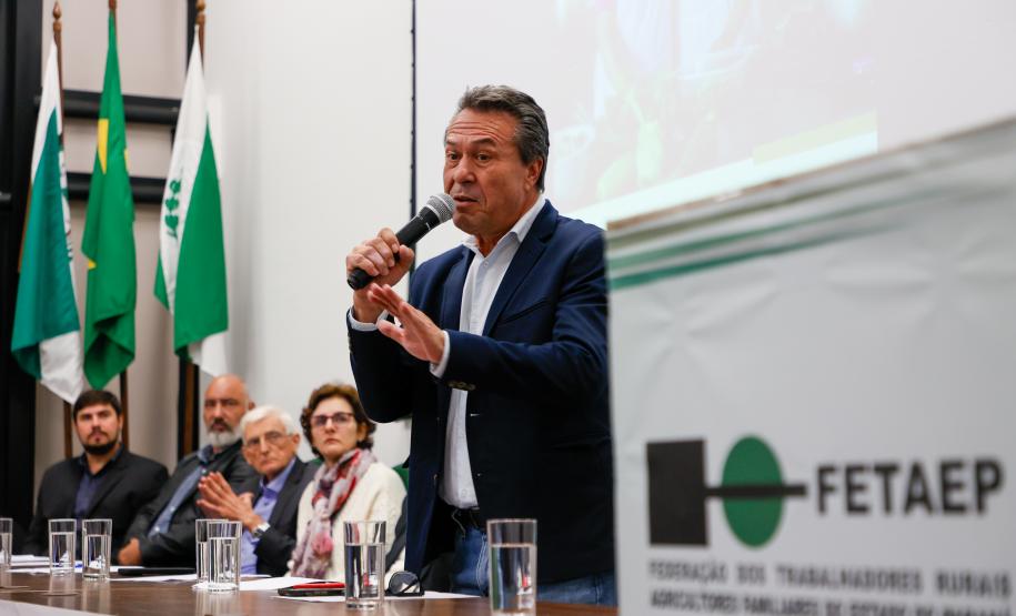 Piana participa de encontro sobre programas voltados à segurança alimentar do Paraná