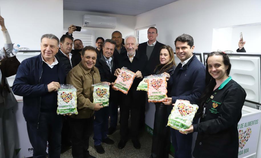 Estado moderniza Banco de Alimentos da Ceasa Cascavel e anuncia revitalização da unidade