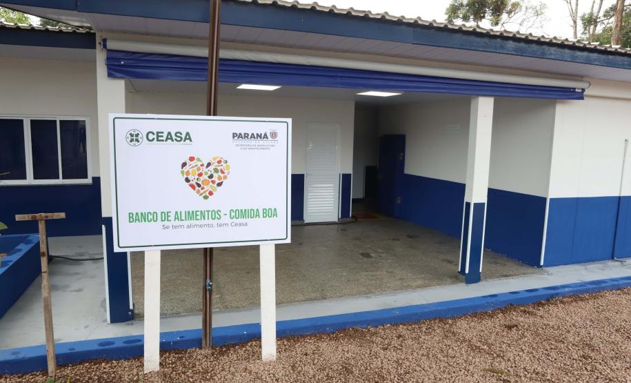 Estado moderniza Banco de Alimentos da Ceasa Cascavel e anuncia revitalização da unidade