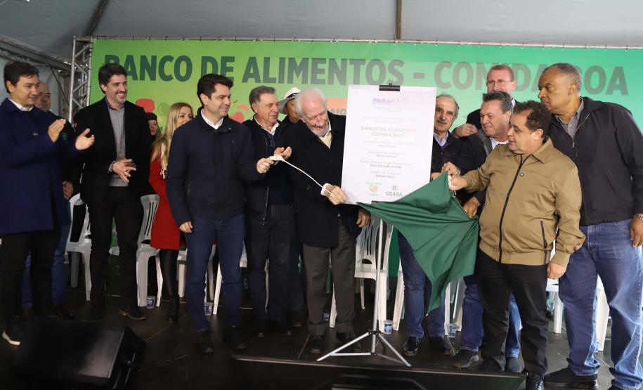 Estado moderniza Banco de Alimentos da Ceasa Cascavel e anuncia revitalização da unidade