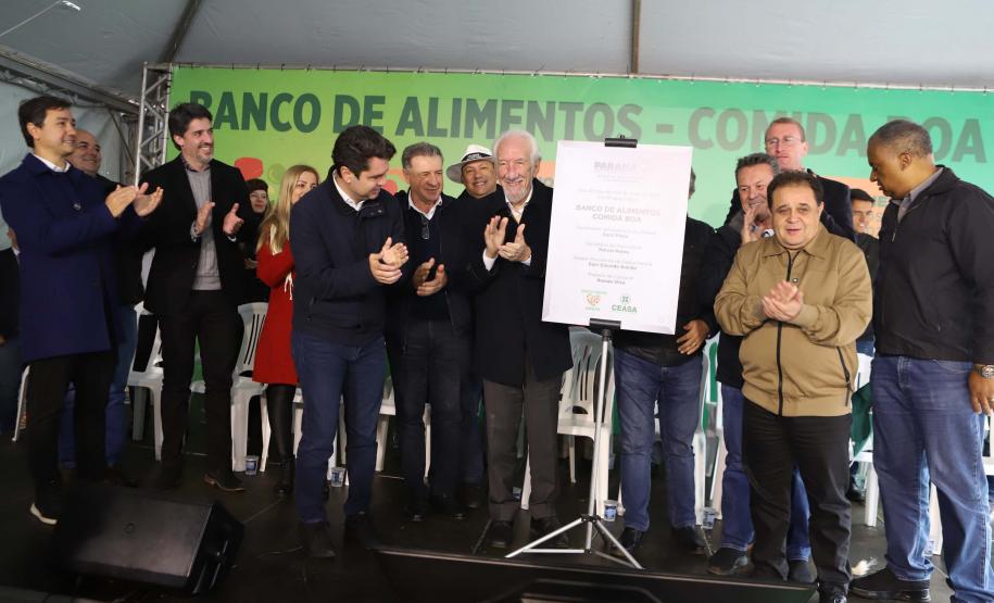 Estado moderniza Banco de Alimentos da Ceasa Cascavel e anuncia revitalização da unidade