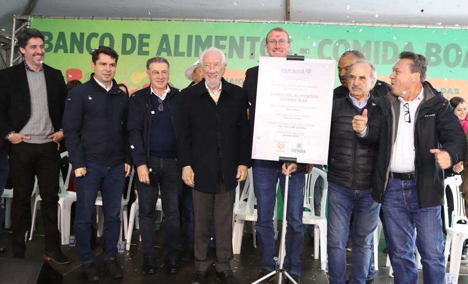 Estado moderniza Banco de Alimentos da Ceasa Cascavel e anuncia revitalização da unidade