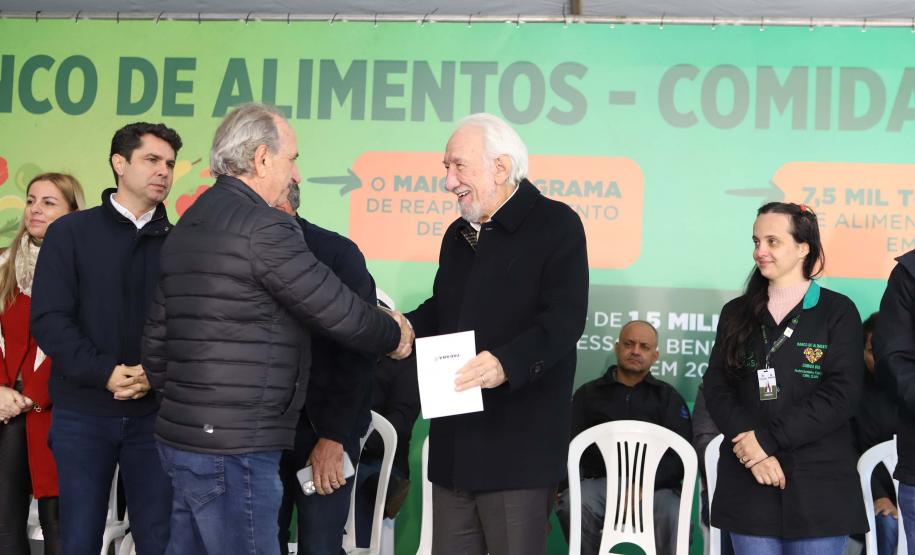 Estado moderniza Banco de Alimentos da Ceasa Cascavel e anuncia revitalização da unidade