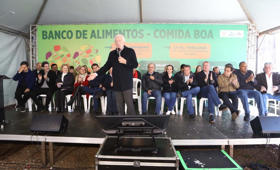 Estado moderniza Banco de Alimentos da Ceasa Cascavel e anuncia revitalização da unidade