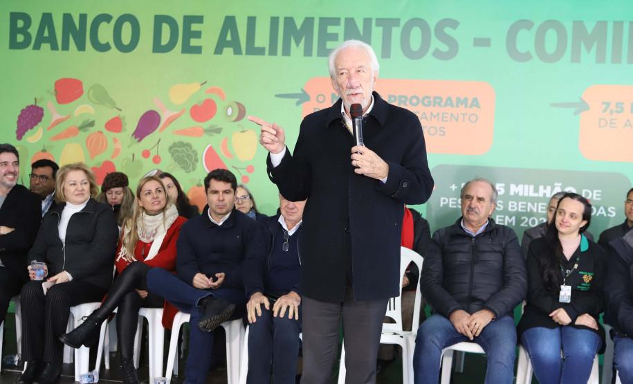 Estado moderniza Banco de Alimentos da Ceasa Cascavel e anuncia revitalização da unidade