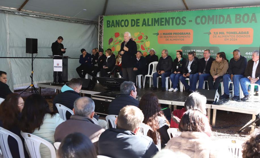 Estado moderniza Banco de Alimentos da Ceasa Cascavel e anuncia revitalização da unidade