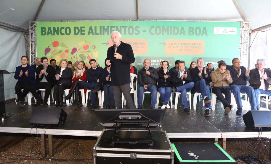 Estado moderniza Banco de Alimentos da Ceasa Cascavel e anuncia revitalização da unidade