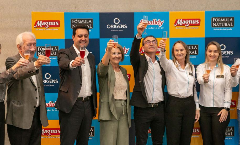 Indústria de alimentos pet inaugura investimento de R$ 140 milhões em Mandirituba