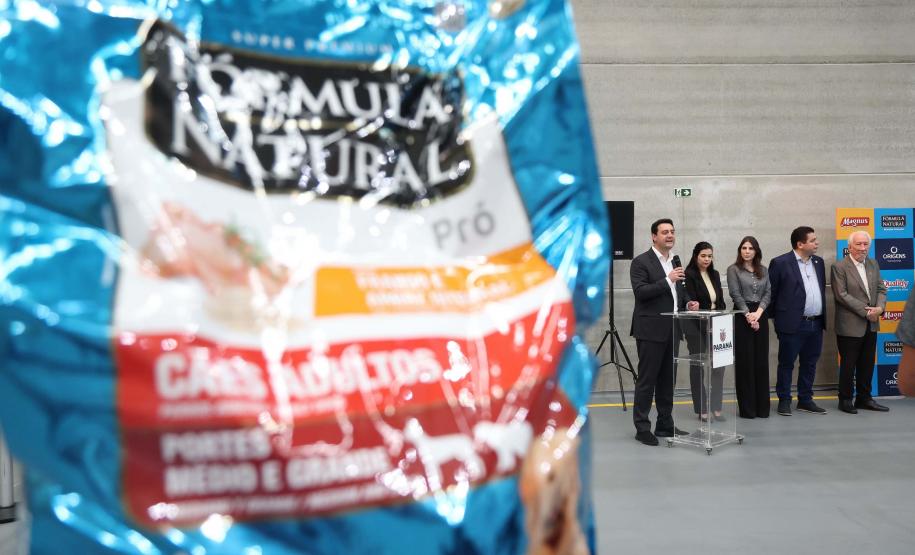 Indústria de alimentos pet inaugura investimento de R$ 140 milhões em Mandirituba