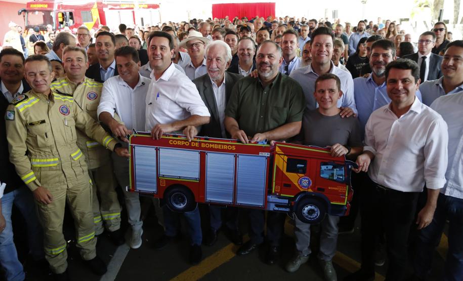 Investimento de R$ 12 milhões: Guarapuava ganha nova sede do Corpo de Bombeiros