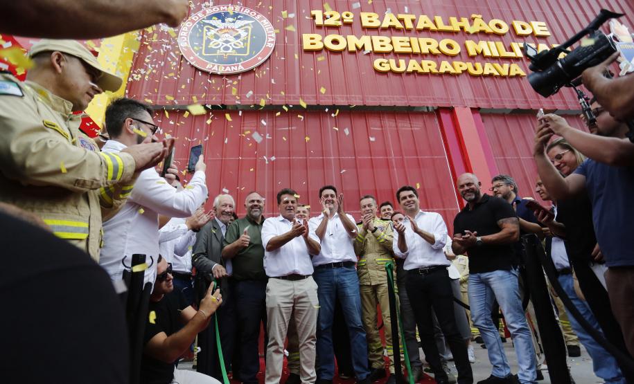 Investimento de R$ 12 milhões: Guarapuava ganha nova sede do Corpo de Bombeiros