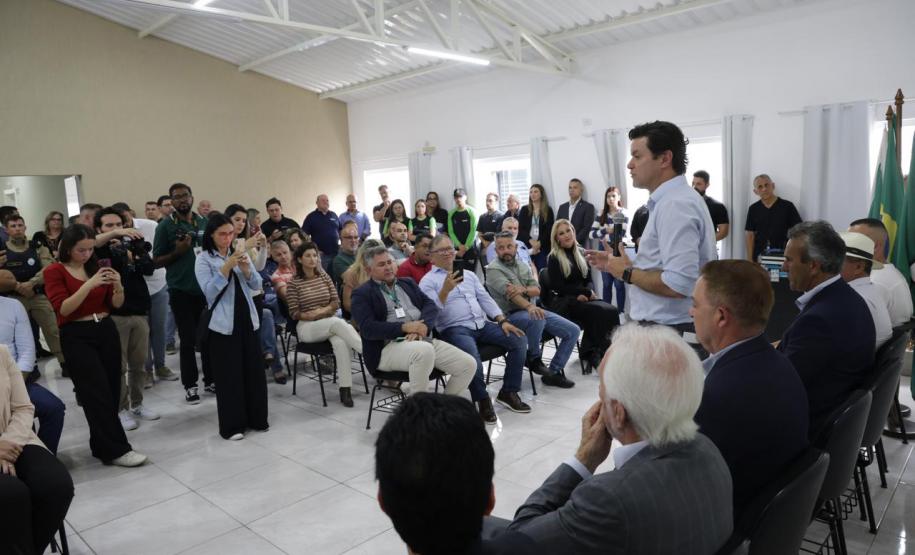 Estado formaliza investimento de R$ 4,7 milhões para pavimentação em Colombo