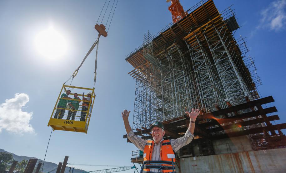 Do sonho à realidade: Ponte de Guaratuba alcança 50% de conclusão