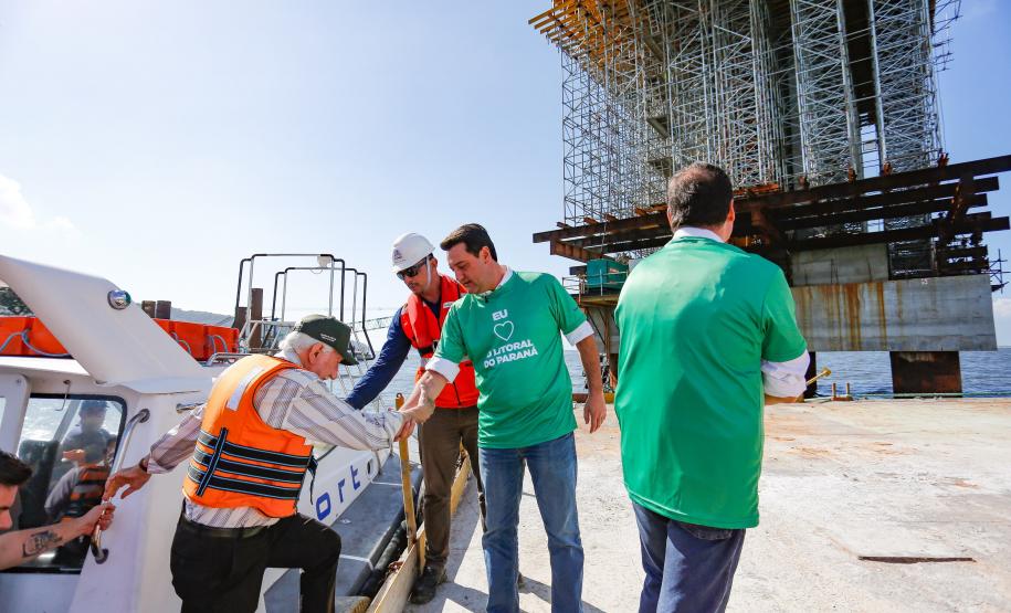 Do sonho à realidade: Ponte de Guaratuba alcança 50% de conclusão