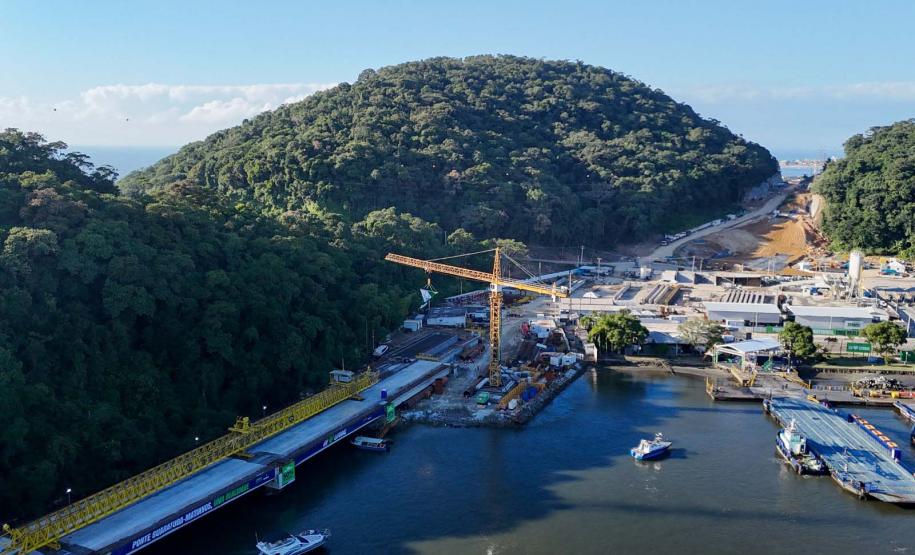 Do sonho à realidade: Ponte de Guaratuba alcança 50% de conclusão