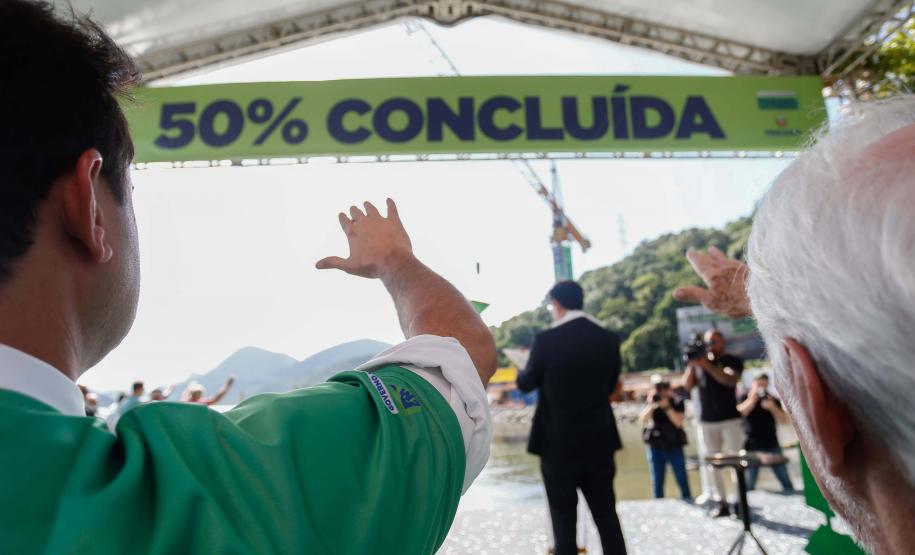 Do sonho à realidade: Ponte de Guaratuba alcança 50% de conclusão