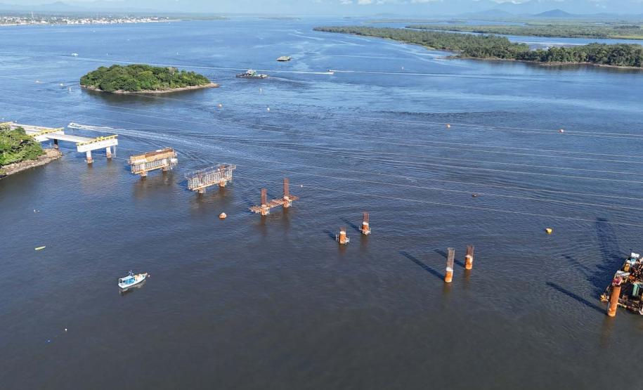 Do sonho à realidade: Ponte de Guaratuba alcança 50% de conclusão