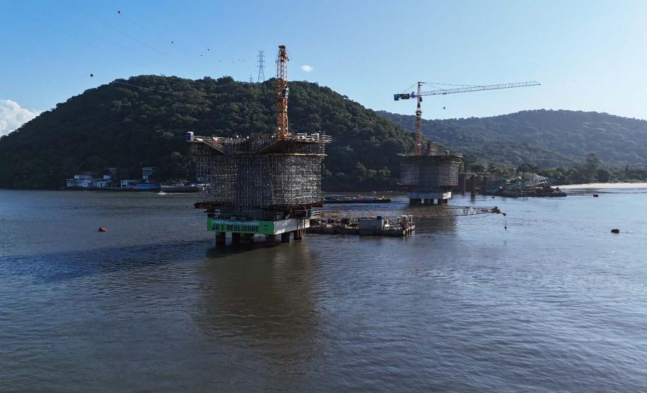 Do sonho à realidade: Ponte de Guaratuba alcança 50% de conclusão