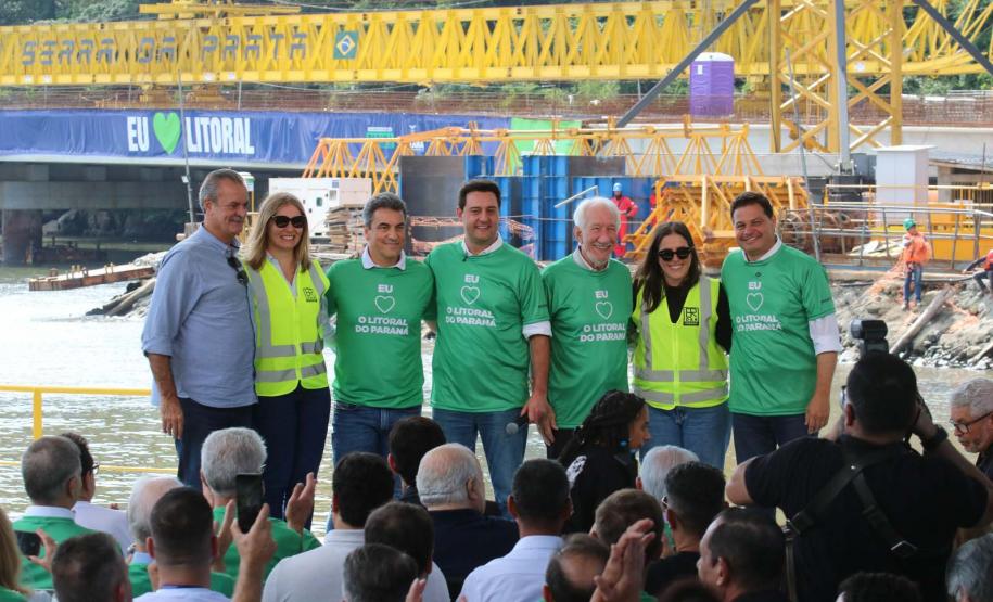 Do sonho à realidade: Ponte de Guaratuba alcança 50% de conclusão