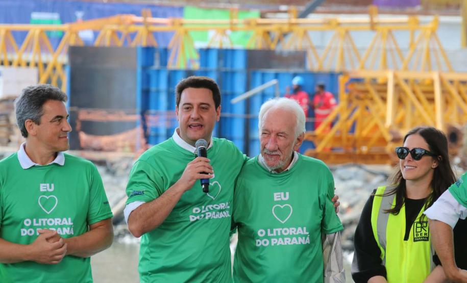 Do sonho à realidade: Ponte de Guaratuba alcança 50% de conclusão