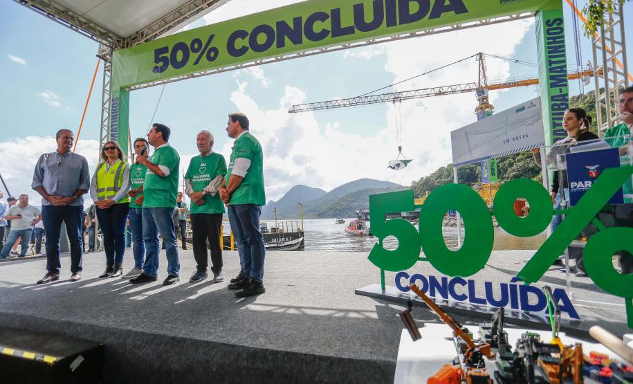 Do sonho à realidade: Ponte de Guaratuba alcança 50% de conclusão