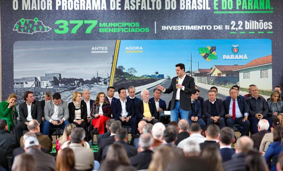 Estado amplia Asfalto Novo, Vida Nova para municípios com cerca de 100 mil habitantes