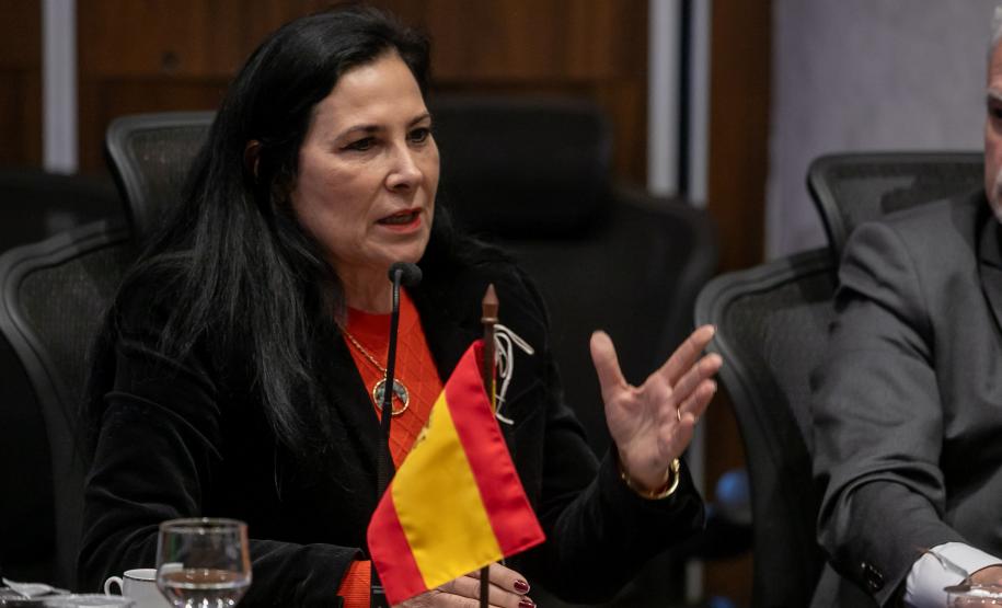 Em reunião com Corpo Consular, Piana destaca força das parcerias internacionais