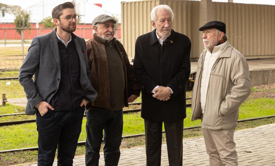 Piana participa da inauguração de novo espaço cultural da Estação Ferroviária de Curitiba