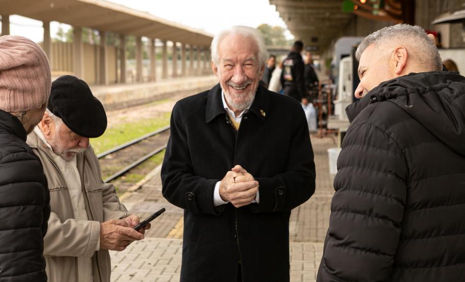 Piana participa da inauguração de novo espaço cultural da Estação Ferroviária de Curitiba