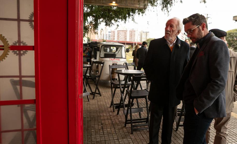 Piana participa da inauguração de novo espaço cultural da Estação Ferroviária de Curitiba