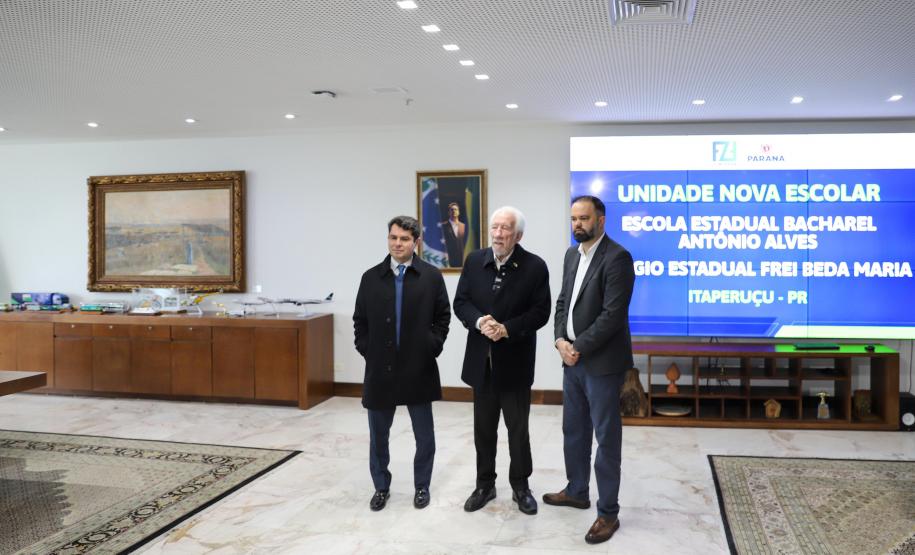 Governo do Estado vai investir R$ 19 milhões na construção de nova escola em Itaperuçu