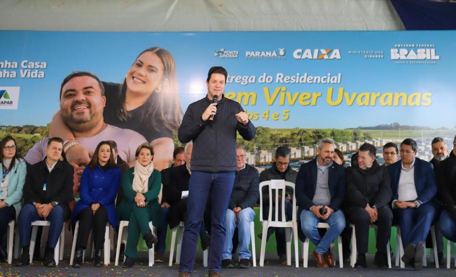 Erguido com apoio do Estado, bairro planejado de Ponta Grossa recebe 293 moradores