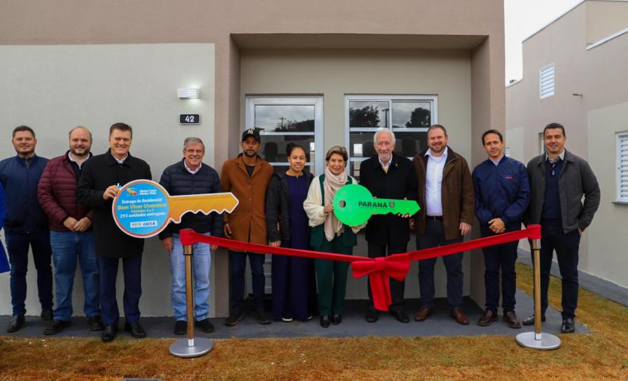 Erguido com apoio do Estado, bairro planejado de Ponta Grossa recebe 293 moradores