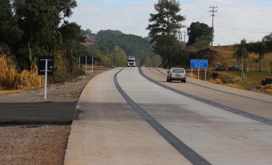 Governo conclui modernização da PRC-280 com 140 quilômetros de concreto
