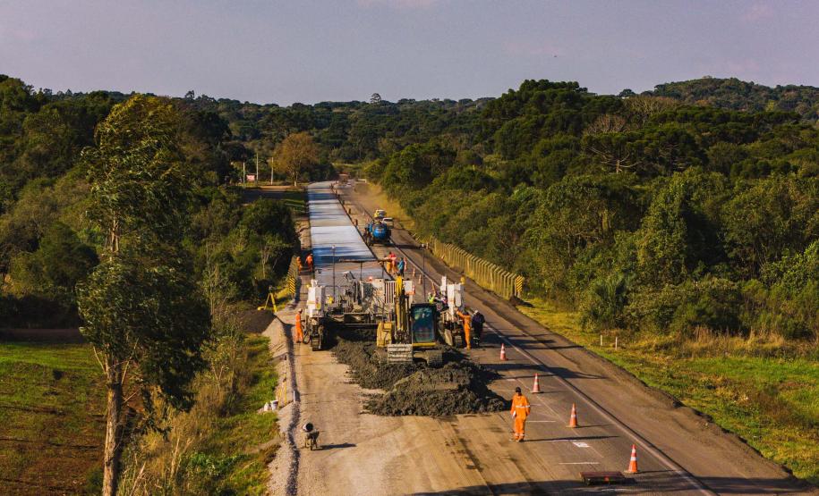Governo conclui modernização da PRC-280 com 140 quilômetros de concreto