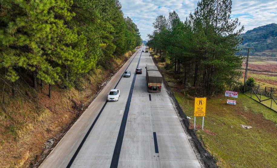 Governo conclui modernização da PRC-280 com 140 quilômetros de concreto