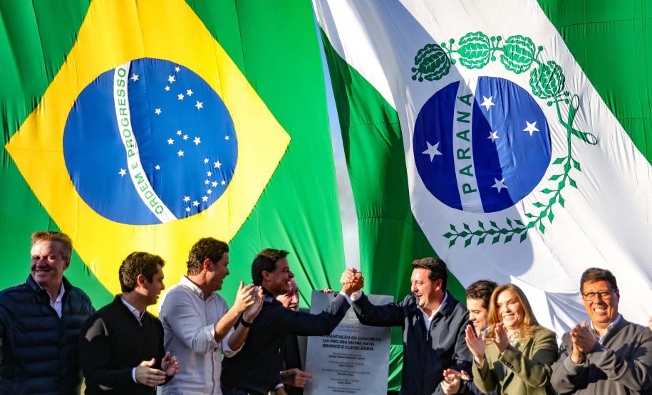 Governo conclui modernização da PRC-280 com 140 quilômetros de concreto