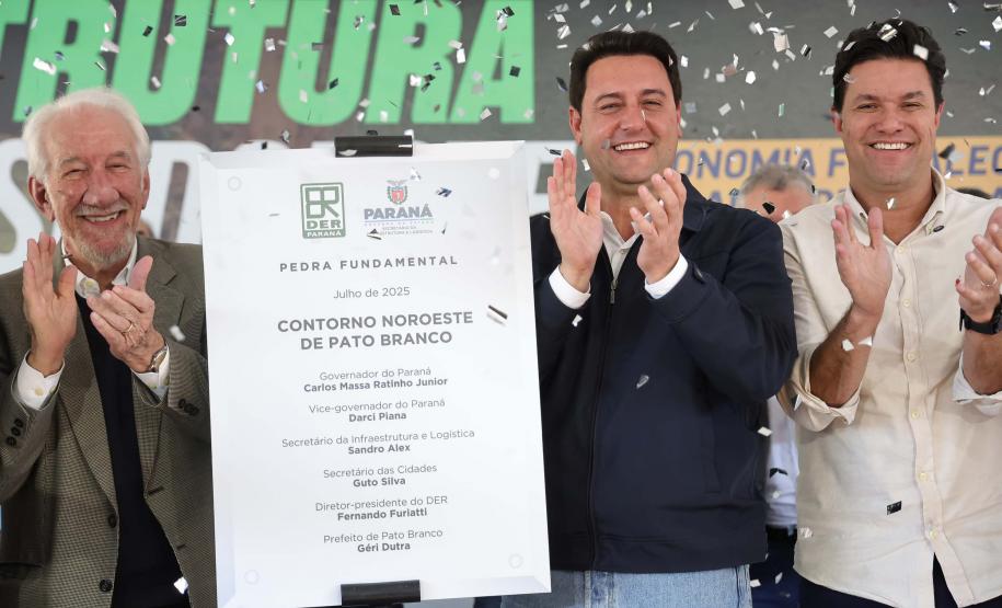 Governador autoriza início das obras da nova etapa do Contorno de Pato Branco