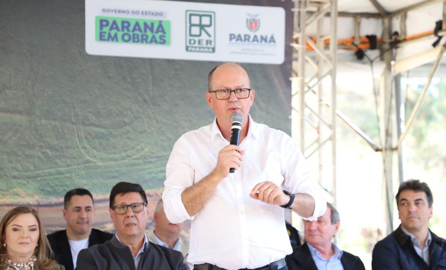 Governador autoriza início das obras da nova etapa do Contorno de Pato Branco