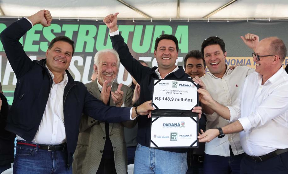 Governador autoriza início das obras da nova etapa do Contorno de Pato Branco