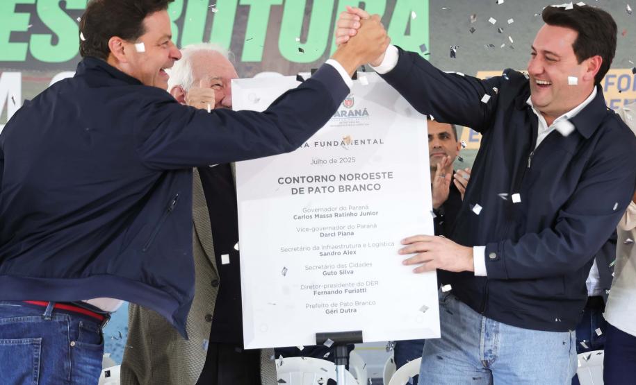 Governador autoriza início das obras da nova etapa do Contorno de Pato Branco