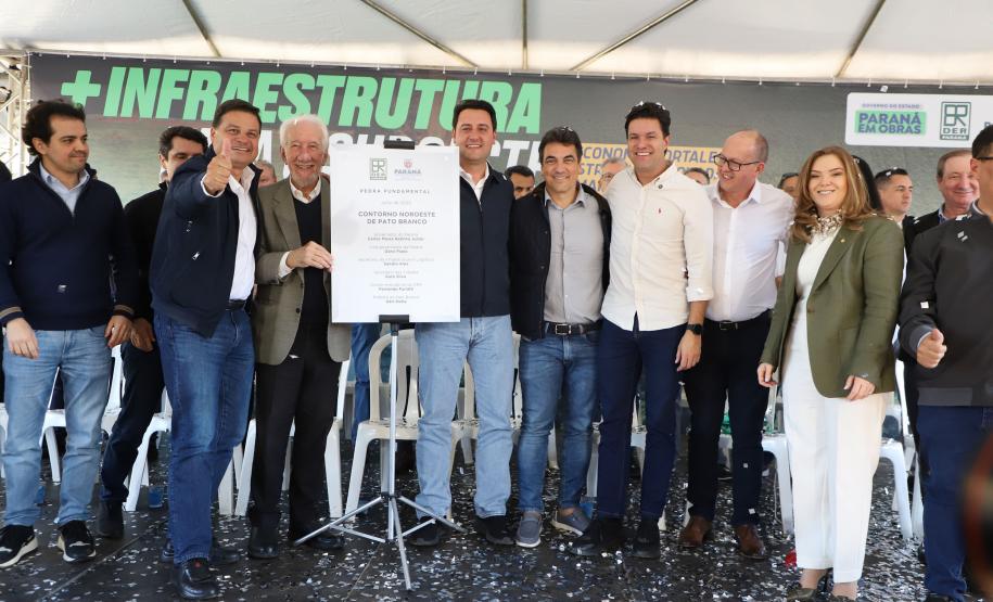 Governador autoriza início das obras da nova etapa do Contorno de Pato Branco